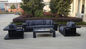 outdoor wicker sofa set      