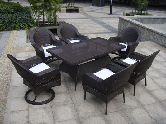 Dining Room Black Chair Set , Beach / Pool / Bar Furniture Sets