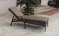 Outdoor Pool side Sun Lounge Daybed Set Poly Rattan Furniture Cushion Cover