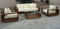 garden rattan sofa set      