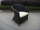 Outdoor Rattan Furniture Sofa Chair Set For Garden / Patio Brown