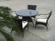 Leisure Rattan Garden Dining Sets Patio For Home / Restaurant