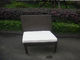 Synthetic Rattan Garden Dining Sets , Cafe Balcony Chair Set